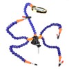 Five Arm Flexible Soldering Station Clip with Magnifying Glass Welding