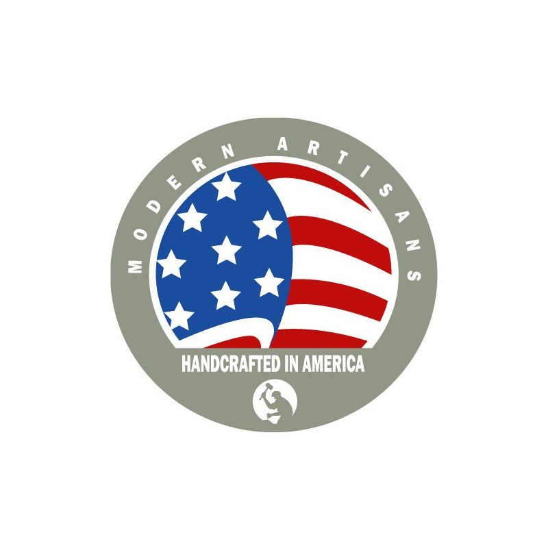 Modern Artisans Coffee Cup Wall Clock, American Made Carved Wood