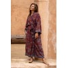 NOVICA Artisan Robe Rayon Cotton | Handcrafted Long Batik Art