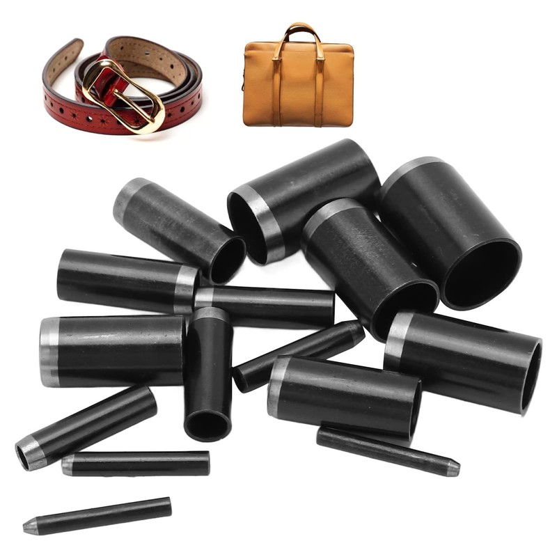 Leather Punch Cutter Set Hollow Punch Cutter 1-15mm Leather Hole