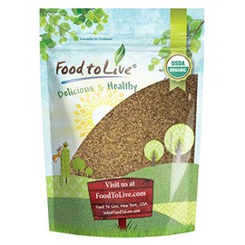 Organic Brown Flaxseed Meal, 8 Ounces â Non-GMO, Kosher, Cold-Milled from Raw Whole Seeds, Pure Powder, Vegan Superfood, Bulk, Rich in Omega-3 Ground Flax, Keto Friendly, Product of the USA