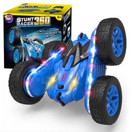 TOY Life Kids Stunt Remote Control Car 2.4G HZ Remote Control Cars RC Stunt Car Remote Control Toys for Boy & Girl RC Stunt Car Double Sided 360° Rotating Cars Birthday for Kids