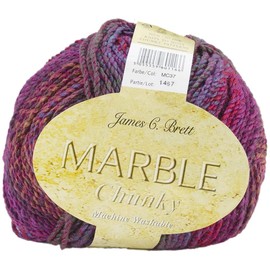 Marble Chunky Yarn by James C. Brett (MC15 Majesty)