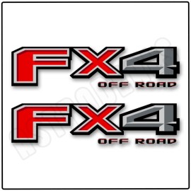 Ford Set of 2 - Ford F150 FX4 OFF ROAD Decals Stickers Truck bed for Ford F-150