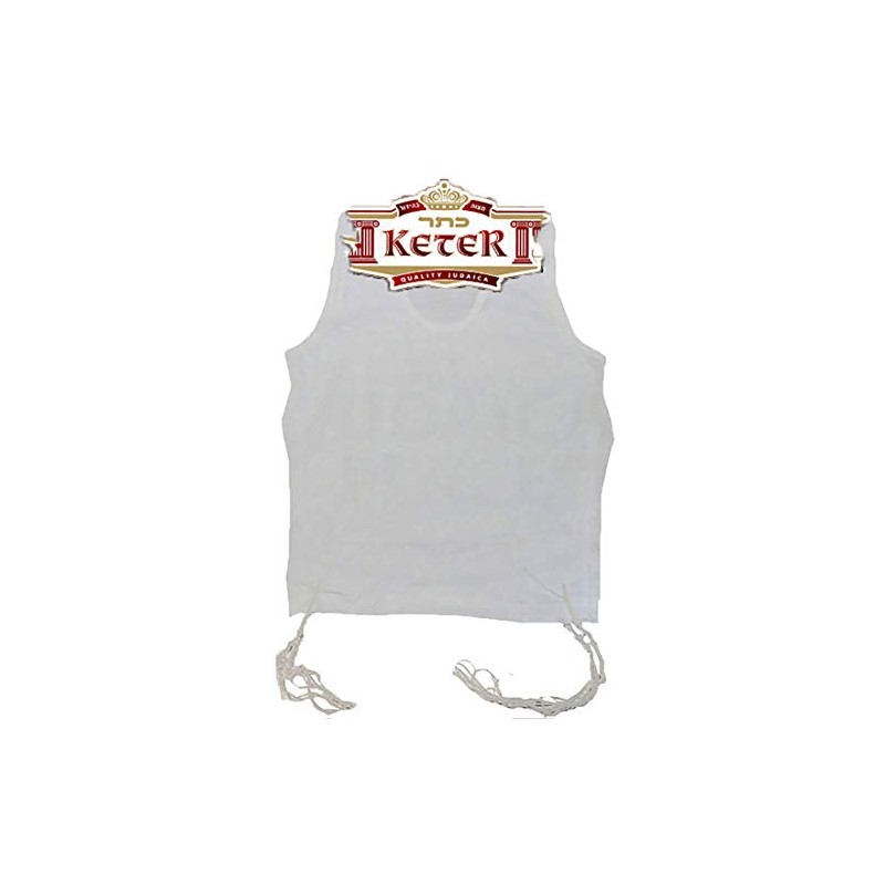 KETER JUDAICA Boys Perf-Tzit Undershirt Tzitzis with Sefardi Strings -