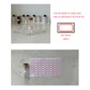 6PCS 40ml Glass Test Tubes with Cork Stoppers, 30 x