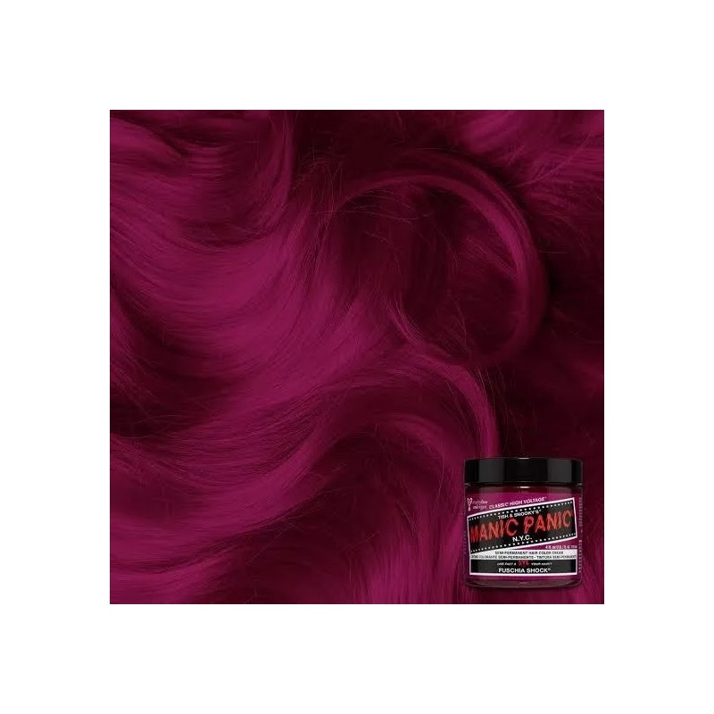 M&P Tinte En Crema Semipermanente Manic Panic Fucshia Shock