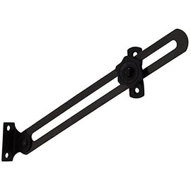 Hinge Outlet Lid Support, Straight Locking Stays, 7" Inches, Antique Bronze, 2 Pack