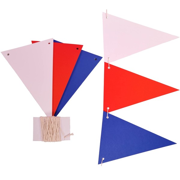 BCreativetolearn 150 Jubilee Bunting Flags With String - Make Your