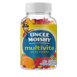 AEE SIXNE Uncle Moishy Kosher Childrens Multi-Vitamin Mineral Jellies with Choline 60 Jellies
