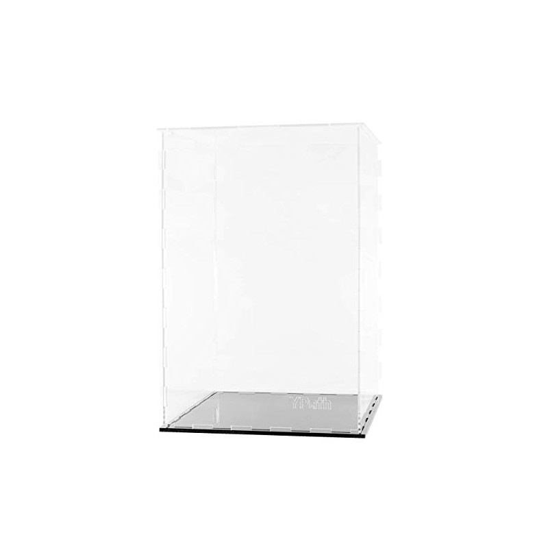 Caja de exhibición de acrílico transparente a prueba de polvo