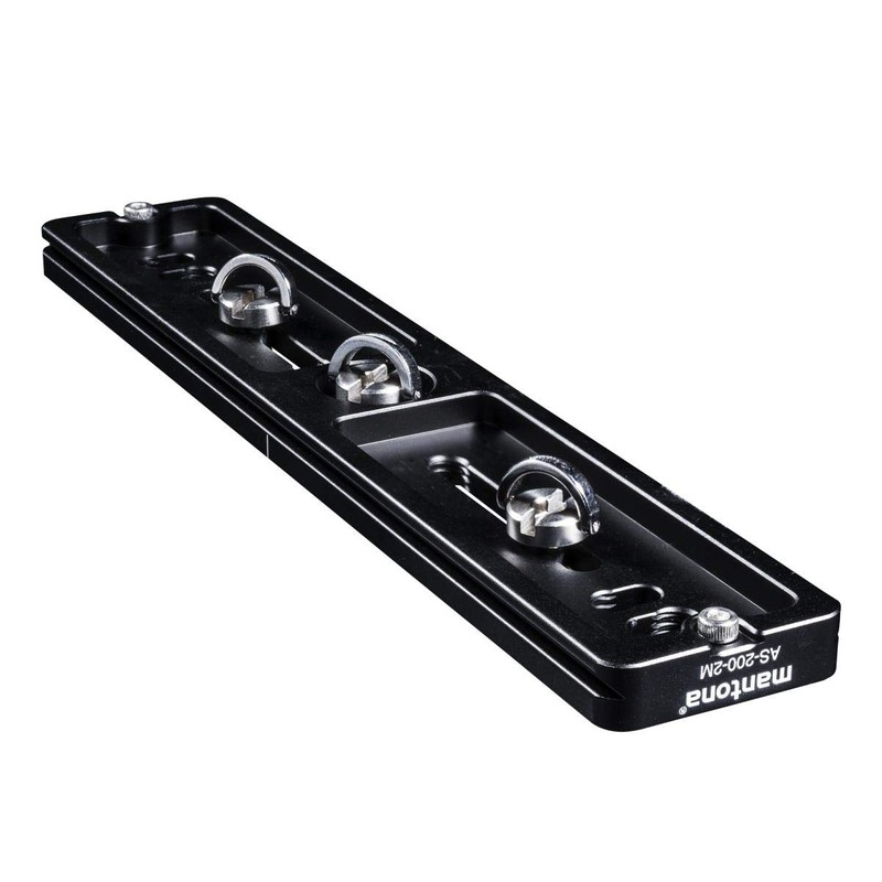 Mantona Schnellwechselplatte Arca Swiss, 200 mm schwarz