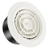 HG POWER 5 Inch Soffit Vent，Round Air Vent Cover with