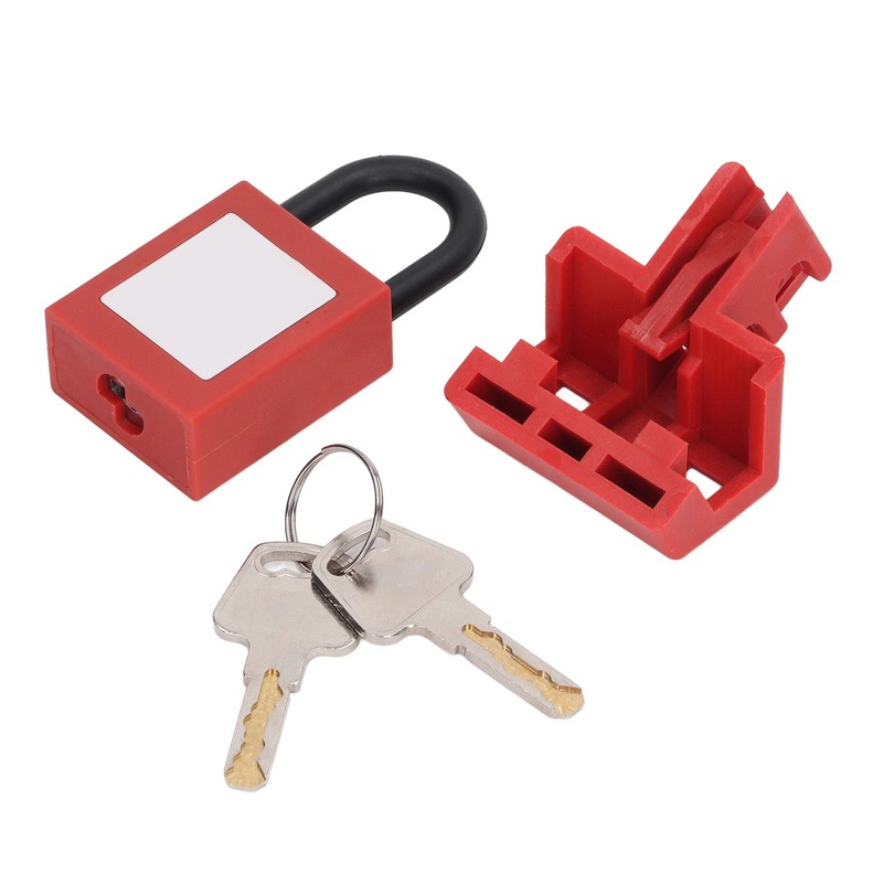 Circuit Breaker Lockout Double Pole Tagout Breaker Lock Device with