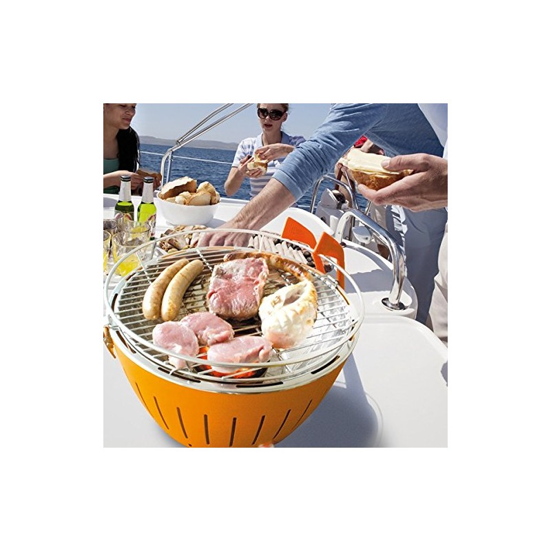 LotusGrill Grill Tongs - Orange