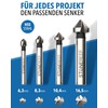Countersink Set of 4 [6.3, 8.3, 10.5, 16.5 mm] HSS