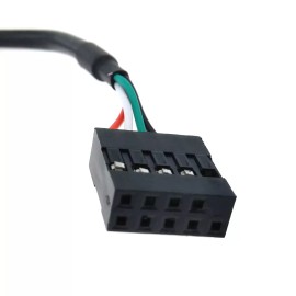 Unbranded USB Bluetooth Cable Replacement Small 4pin to 9pin Header for PCIe WiFi Adapter - Big