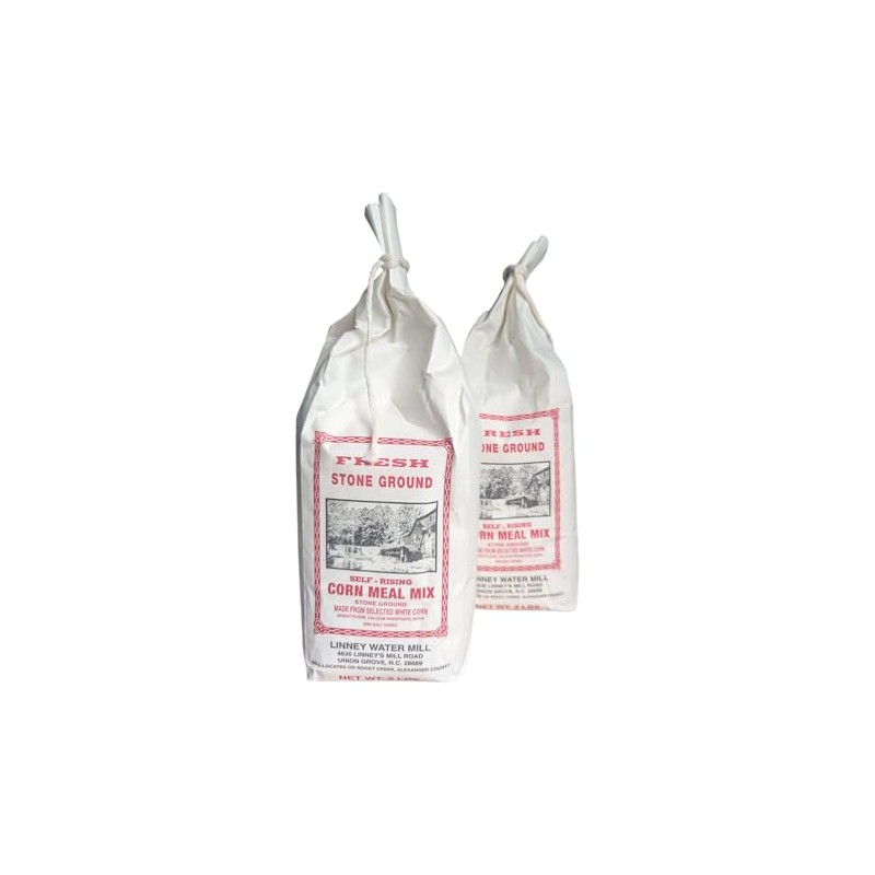 Linney’s Water Mill Self-Rising Cornmeal Mix – Traditional Southern Style