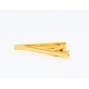 Jonwo 2 Inch Gold Plated Crystal Tie Clip for Men