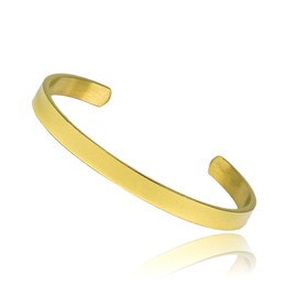 Jeem zm-b-010 Open Bracelet, Bangle, Stainless Steel, Women's, Unisex, 3 Colors, Stainless Steel, No Stone