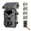 Tosuny Solar Wildlife Camera, 1080P 30fps 20MP Wildlife Camera, Wildlife