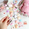 Loong Fluffy Butt Stickers Cute Puffy Character 3D Marshmallow Fluffy