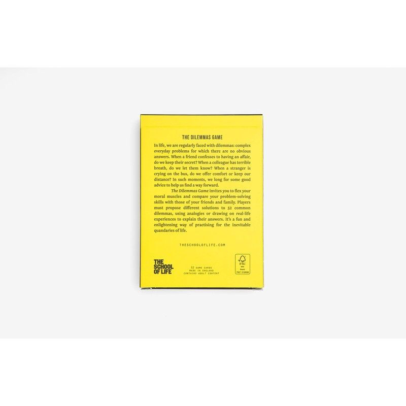 The School Of Life DILEMMAS Game