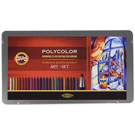 KOH-I-NOOR Polycolor Drawing Set with Coloured Leads