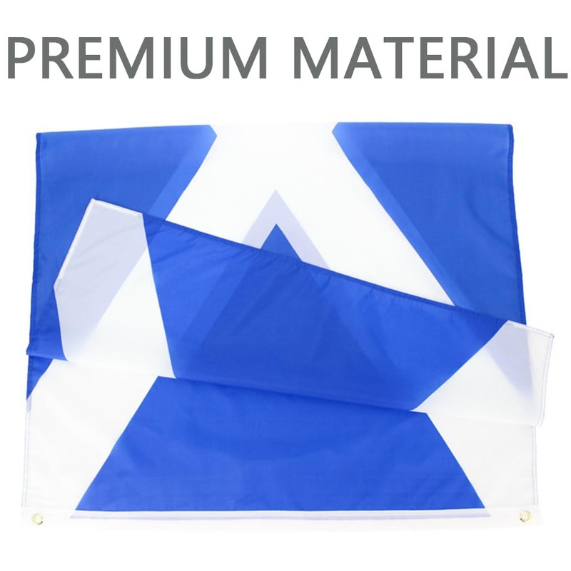 GSYLPFT Scottish Flags for Outside 3x5 Scotland Flag Outdoor Vivid