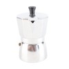 Stovetop Coffee Maker Coffee Boiler Pot Aluminum Octagonal Shape for