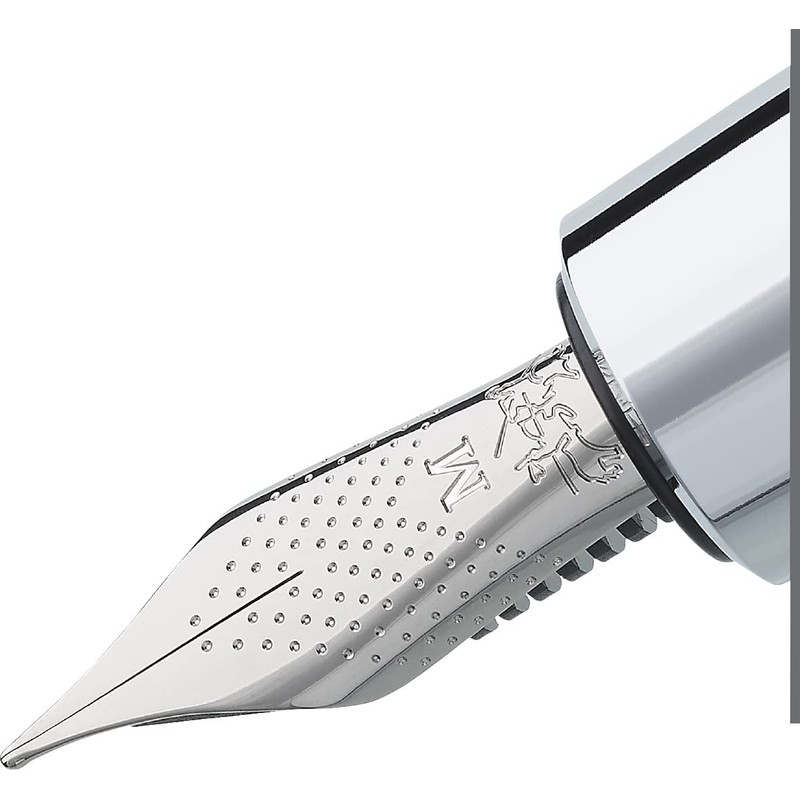 Faber Castell (148220) E-Motion Chrome/Black Fountain Pen