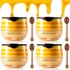4PCS Honey Lip Balm, Vitamin E Moisturizing Propolis Sleeping Lip