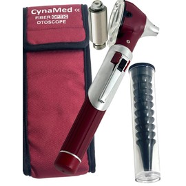 Mini Otoscope Fiber Optic Diagnostix Examination Plus 1 Extra Replacement Bulb Cynamed