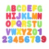 36Pcs/Set Bath Toy,Floating Alphanumeric Letters Puzzle Soft Numbers Bathroom Sticker