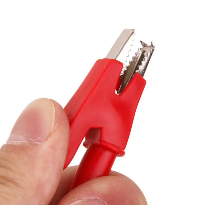 [Generic Product] Alligator Clip Clamp Test Probe Cable Lead 15A