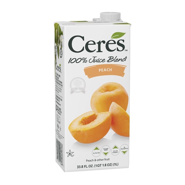 Ceres 100% Fruit Juice Blend Peach 1L