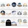 30 Religious Christian Christmas Cards with 15 Different Designs and