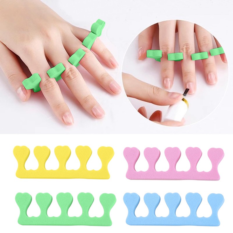 RTRTGS 8-Piece Toe Separator, Sponge Toe Separator, Soft Foam Finger
