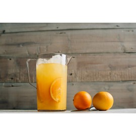 Harfield 1.1 Litre Clear Jug and Lid (Blue)