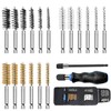MAXAMN Wire Brush for Drill 18-Pack, Wire Brushes for Cleaning