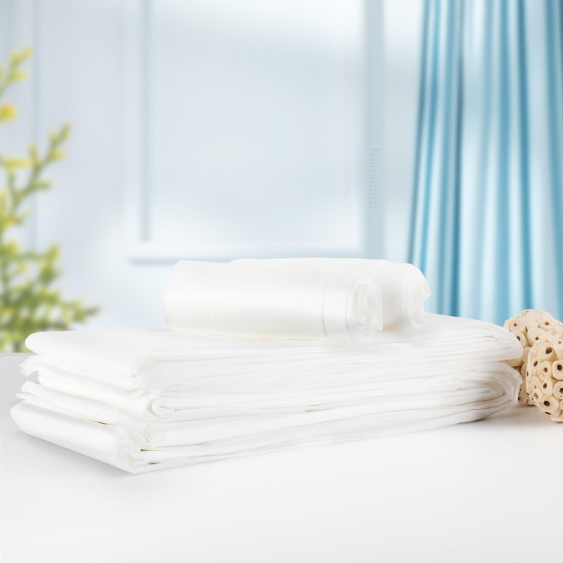 Nanaborn Disposable Bed Sheets and Pillowcases for Travel Hotel Portable