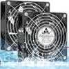 GDSTIME 120mm x 38mm 12V DC IP68 Waterproof Fan, High