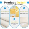 RABUSOFA Plaid Daisy Sunflower Spring Summer Pillow Covers 18x18 inch,Floral