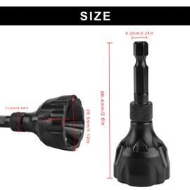 FINELYCR 3-20 mm Deburring External Chamfer Tool, With Chip Flute Deburring External Chamfer, Remove Burr Repair Tools, Suitable for Stainless Steel, Wood, Plastic, Copper, Aluminum