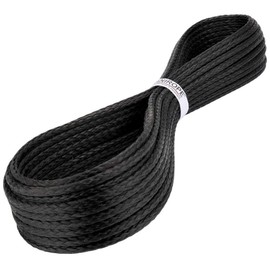 Rope Braided Dyneema per 3 mm 30 m Black