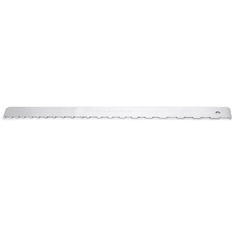 Guitar Neck Notched Ruler Aluminum Music Instrument Accessories for Electric