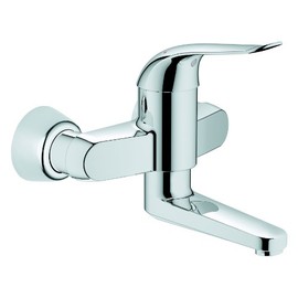 GROHE 32767000 Euroeco Special Basin Mixer Tap, Wall Mounted