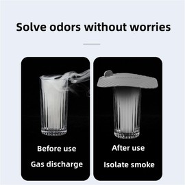 MAOYONG Shower Drain Cover Tub Stopper - Square Silicone Floor Drain Cover for Bathroom, Bathtub Stopper Drain Plug Cover, Kitchen Sink Drain Stopper 5.9 Inch Blackish Green 1PCS