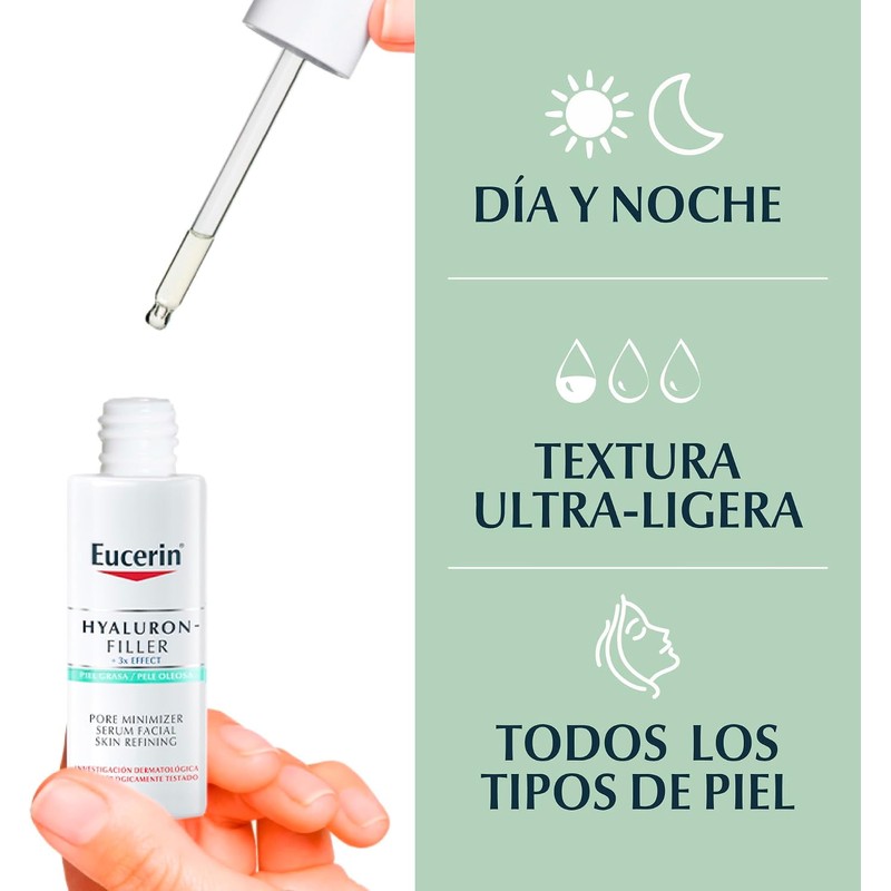 Eucerin Hyaluron Filler Pore Minimizer Serum Facial 30 Ml