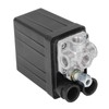 Air Compressor Pressure Switch Automatic Valve 4 Holes 90‑125PSI Accessory